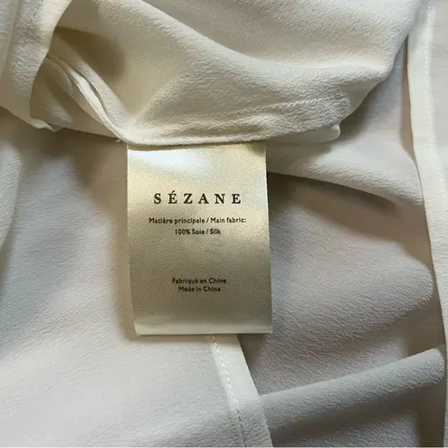 Sézane Sezane Mathilda Blouse in Ecru White Size 34