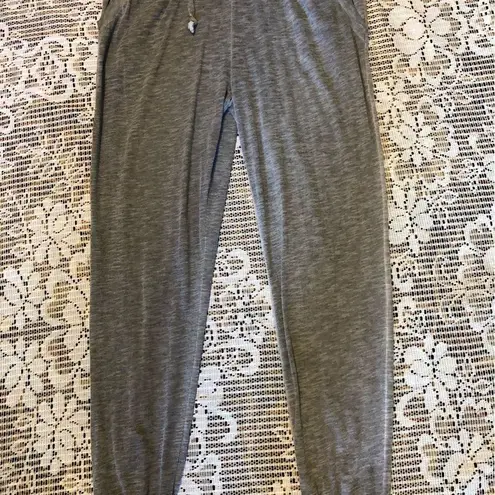 Gray Jumpsuit with hoody medium