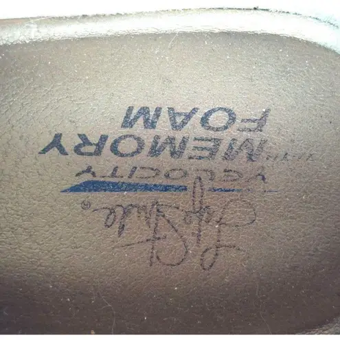 Life Stride Size 8.5M Side Zip Ankle Boots Block Heel Booties Brown Memory Foam