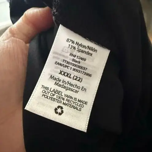 Time and Tru Women’s XXXL Black High Rise Skinny Faux Leather Pants Size undefined