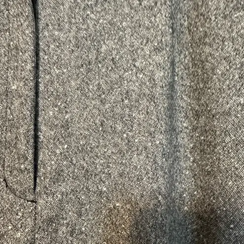 LL Bean Tweed Wool Lined Pants Size 14 Regular Business Causal Classic Gray