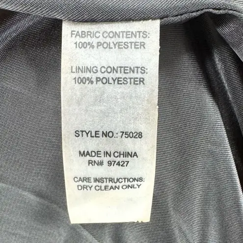 NWT Dolce Cabo Double Breasted Coat with Removable Knit Collar Brown Zebra Small