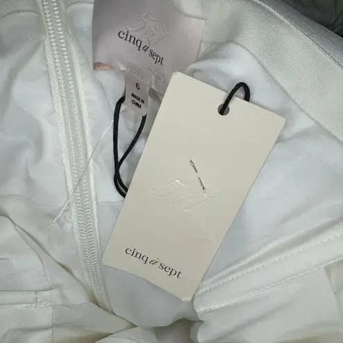 ✨SALE Cinq à Sept Teo Mini Dress White Size 6 NWT