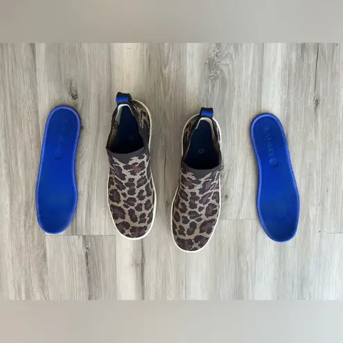 Rothy's  9.5 Hi Rise Leopard Sneakers