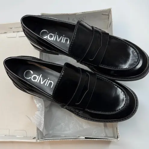 Calvin Klein  Women's Farrel Slip-On Penny Loafers- Size 8.5