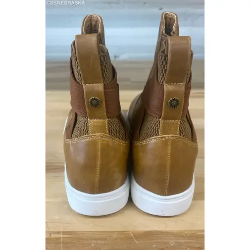 Yellow Box Brown Women's Boots Faux Leather - Size 8.5