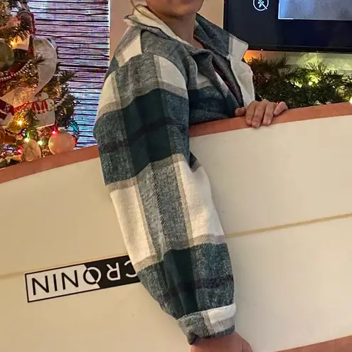 Lovecrazy Oversize Flannel Jacket