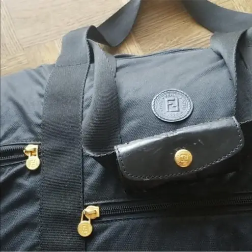 Fendi  Duffle XL Foldable Black Weekend/Travel Bag​