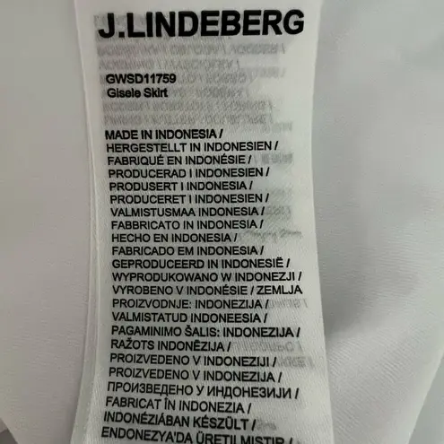 New J. Lindeberg Women's Gisele Golf Skirt White XL