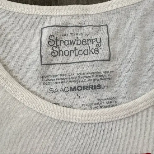 Strawberry shortcake vintage 80’s women tank top size small NWT White
