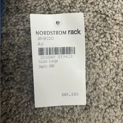 NWT Dai Moda Ruched Sleeveless Stretch Denim Sheath Dress | Size: Large Blue