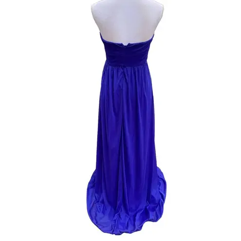 Onyx Nite Royal Blue Dress Sparkle Sequin Women's 4 Prom Dress