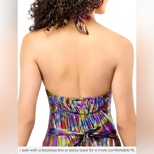 Forum Novelties NWOT Funky Dancing 70's Disco Costume Multicolor Size XS/S