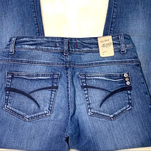 Pit Stop Jeans Distressed light Wash Skinny Jean Size 28 Blue