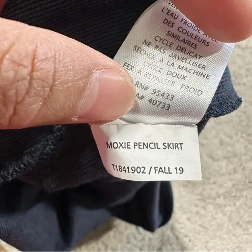 Toad&Co Women’s Organic Cotton Moxie Pencil Skirt in True Navy M Blue Size M