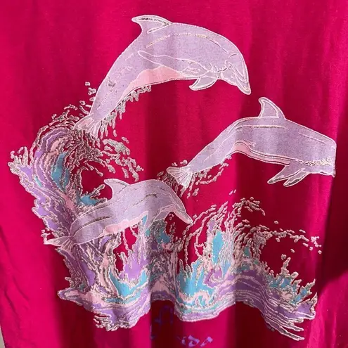 Vintage single stitch puff paint Florida T