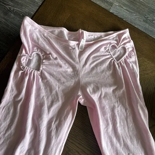 SKIMS COTTON HEART FLARE LEGGING, Size X-Large, $74