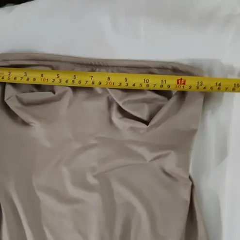 Naomi & Nicole Beige Chemise Slip Body Shaper 36 Coquette Girl Mermaid Pin