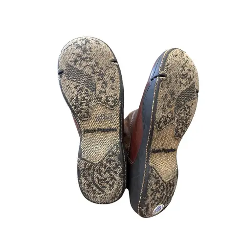 Hush Puppies Womens Brown Leather Mid-Calf Winter Boots 6M SKU 6867