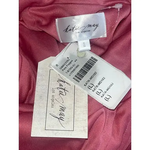 Katie May Nirvana Gown in Pink Peppercorn Large New Long Maxi Dress