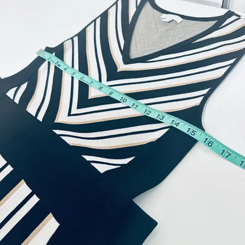 New York & Co Sleeveless Sweater Dress Sz M Professional Office Siren Careerwear Black Size M