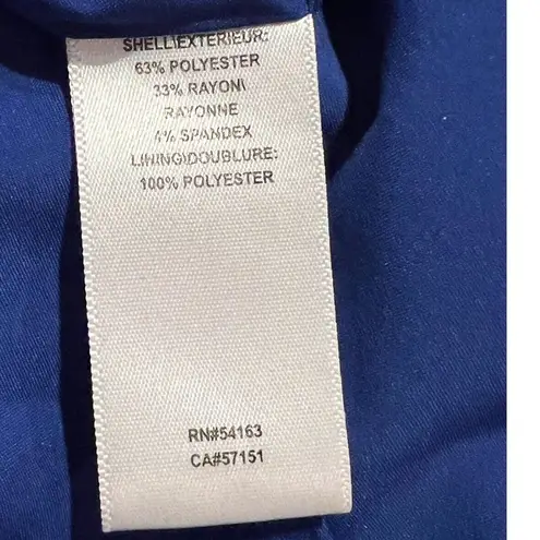 Marc New York Marc NY Dress Womens Size 6 Black Sleeveless LIned Zip Close Pencil Straight