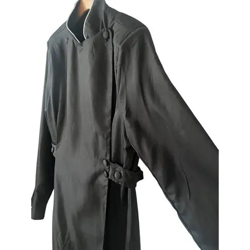 Cassock Adult XL Black Clergy Priest Robe Liturgical Vestment Preacher Altar NEW