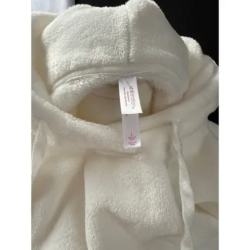 Women’s Xhilaration White Comfy Hoodie Sz L Size L