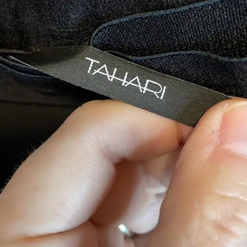 Tahari Black Pull On Career Dress Pants Stretch Ladies