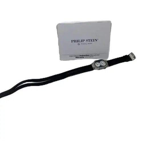 Philip Stein Diamond Teslar Watch w/extra strap