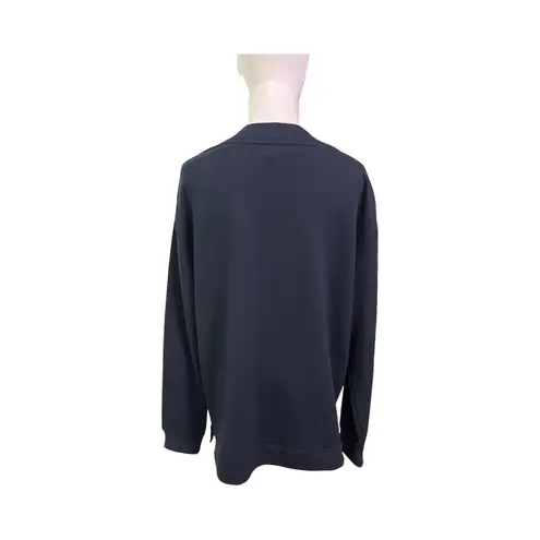 Orvis Classic Collection V Neck Pullover Navy Sweatshirt Women’s Size Large Soft