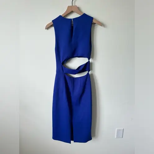Cushnie et Ochs Katrina Sheath Dress Blue 6