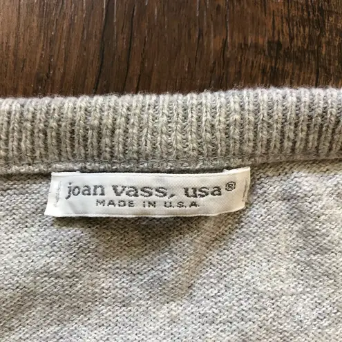 Joan Vass oversized sweater top