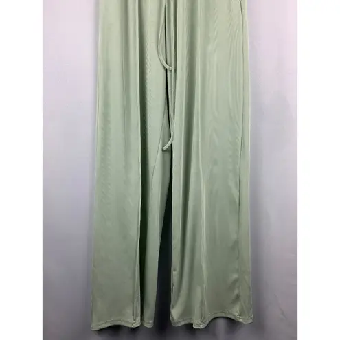 Women’s Katch Me Sage Green Ribbed Pants Size M Size M