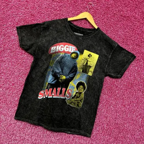Biggie Smalls Ready to Die Baby Gimme the Loot Rap Tee L