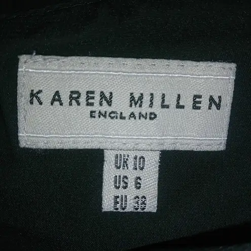 Karen Millen  of England 6 Sleeveless Black Bandage Dress Funeral