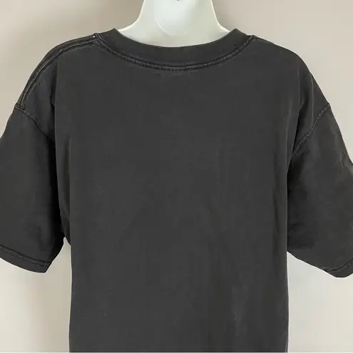 Black Claude Moonet Shirt Clo the Cow Artist Mullet Crop T