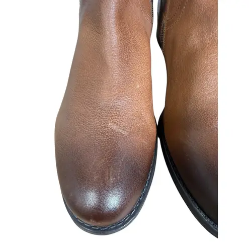 Naturalizer Jessie Leather Knee High Riding Boots Wide Calf Brown Cinnamon US 12 - Image 5