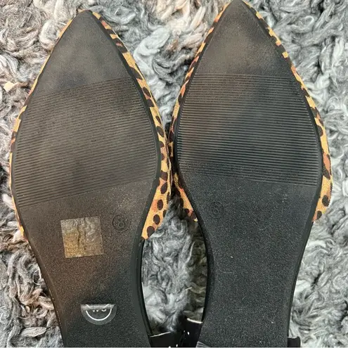 Gap Leopard flat shoes by  are in like great condition. Size 8M