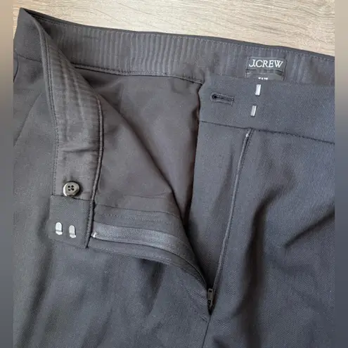 J.Crew NWT  Women's Kate Pant Size 16 T Tall Black Business Casual Straight Leg