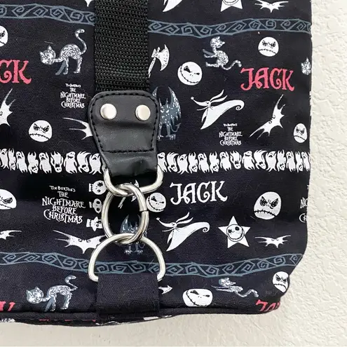 Disney  Parks Nightmare Before Christmas Jack Skellington Canvas Tote Bag NWT