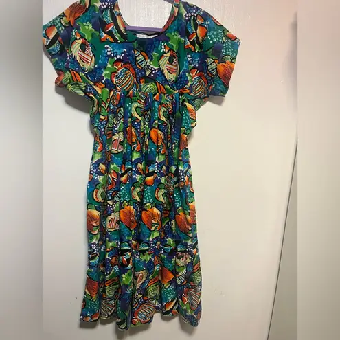 Geoffrey Beene Colorful Printed Midi Dress - Image 2