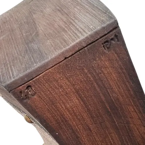 sbicca Isold Stone Gray Clog Platform Shoes