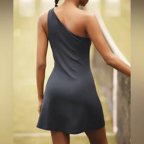 Asymmetric Mini Tennis Dress Green Size L