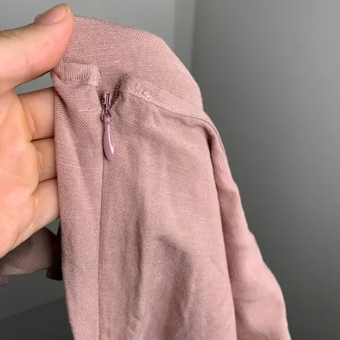 Hatch The Noa Jumper Dune Linen Womens Maternity 3 Large New Pink Size undefined