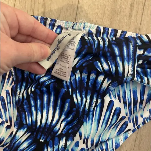 Tommy Bahama  xs reversible blue white shell print swim bottoms NWOT