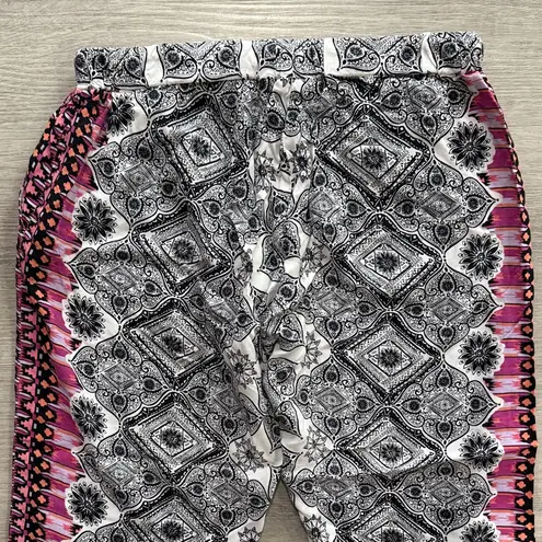 Michael Stars eclectic bohemian Patterned Cropped Pants