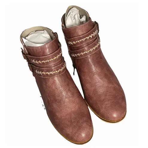 Beast Fashion Mauve Ankle Boot Size 6.5 Women’s NIB