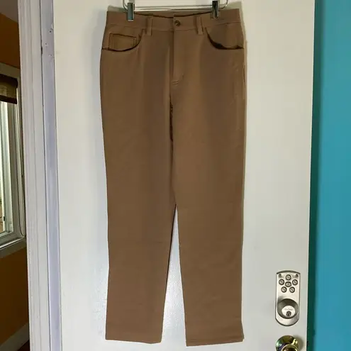 Ralph Lauren  Y2K  Wool Blend Light Brown Straight Leg Womens Pant Size 10P