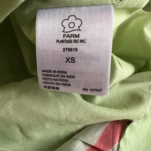 Farm Rio Anthropologie Off Shoulder Floral Midi Dress Boho Shower Garden Brunch